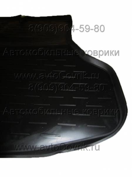 Резиновый коврик в багажник Nissan Sentra (Ниссан Сентра) с бортиком